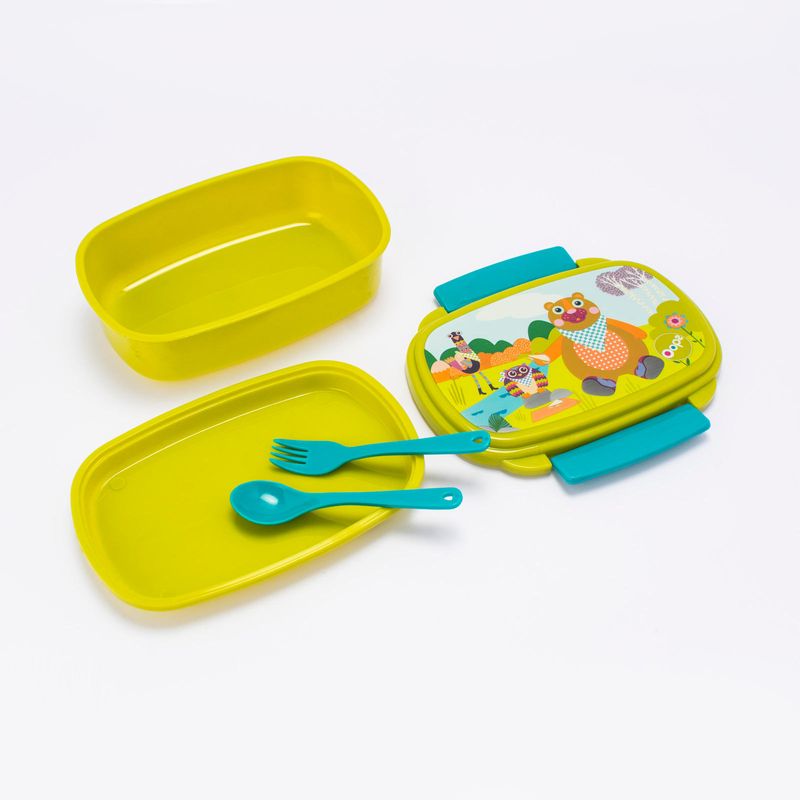 lonchera-con-cierres-laterales-de-clip-a-presion-con-kit-de-cubertos-diseno-animalitos-color-verde-8033576719856