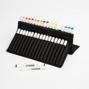 Set de marcadores x 36 piezas con estuche, Art 101