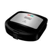 Sanduchera negra Black+Decker, sm24530