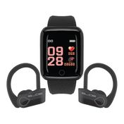 Smartwatch con audífonos de Bluetooth Slide