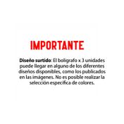 Bolígrafo surtido roller gel pilot wingel por 3 unidades