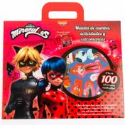 Miraculous: Maletín de cuentos, actividades y calcomanías