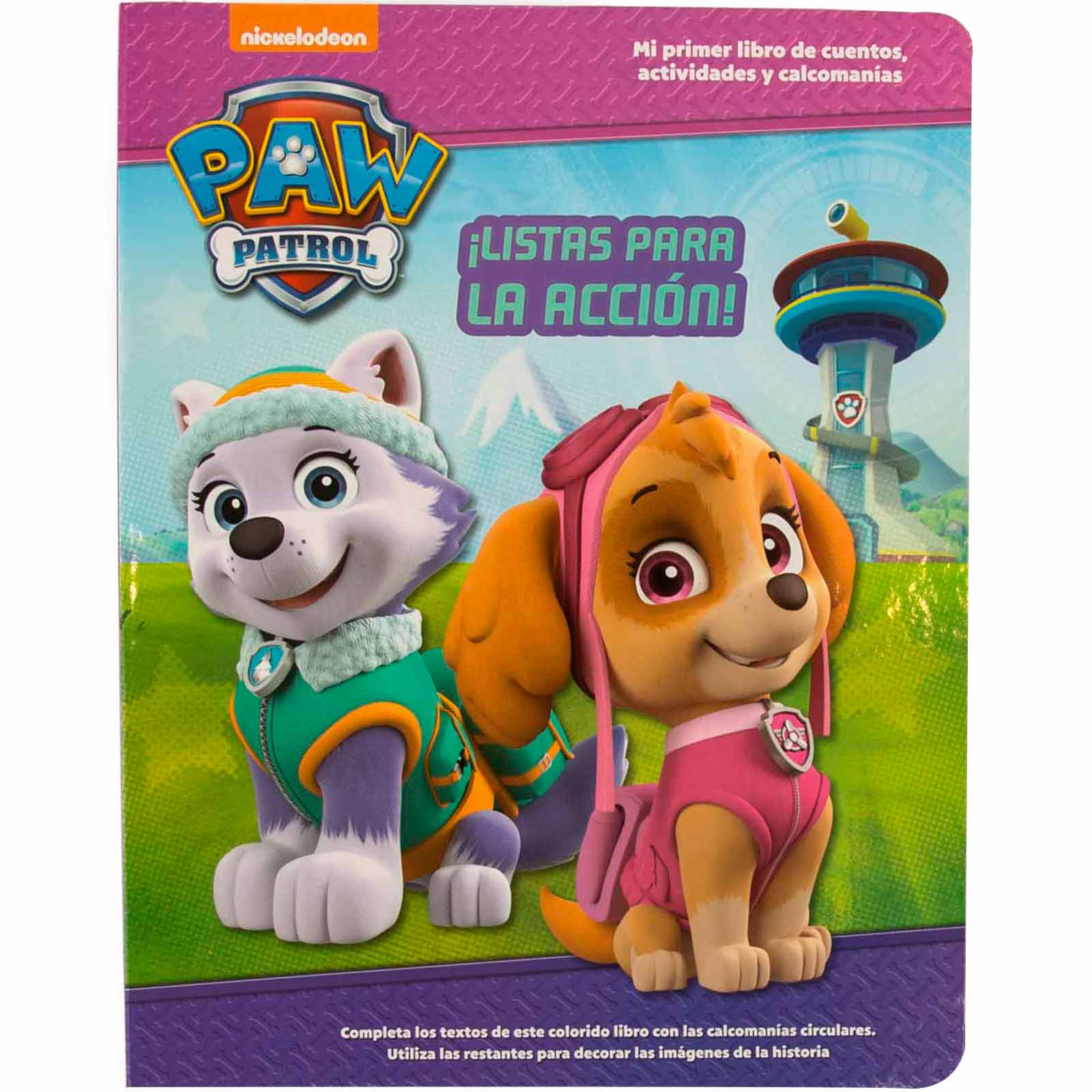 LIBRO PAW PATROL-PINTEMOS X UN.