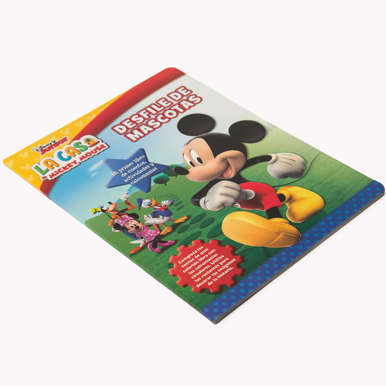 La casa de Mickey Mouse (Libro educativo Disney con actividades y pegatinas)