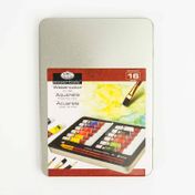 Set de acuarela por 16 piezas con estuche
