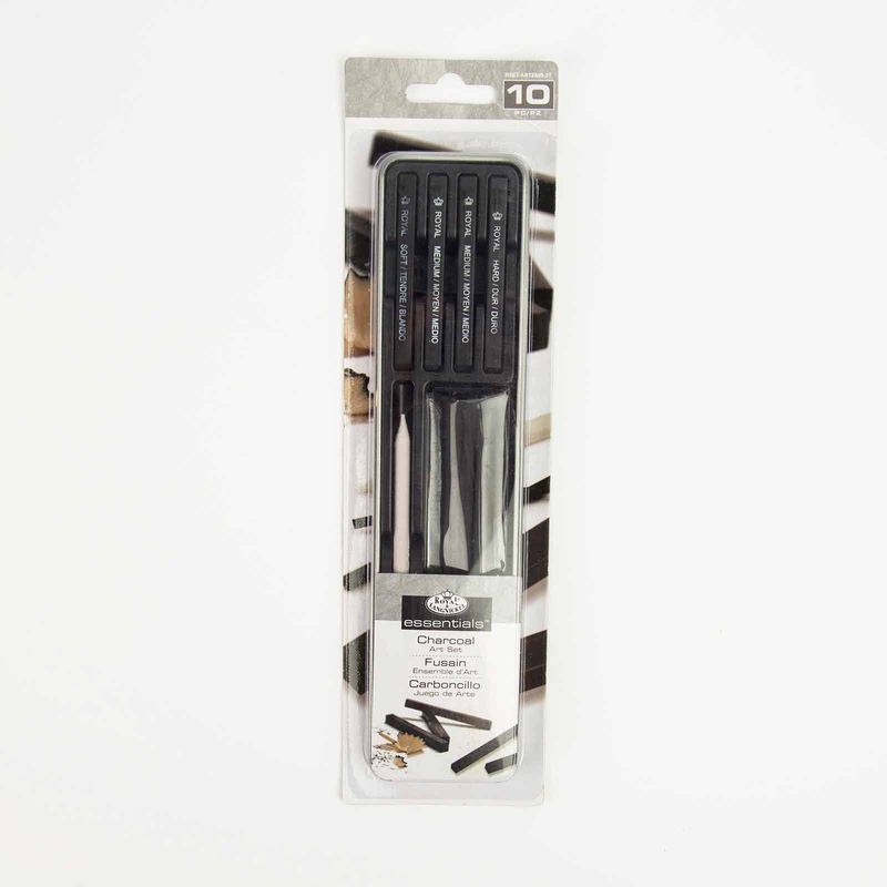 set-de-arte-carboncillo-10-piezas-royal-langnickel-90672062659