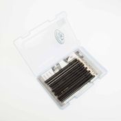 Set de arte para bosquejar en carboncillo x 16 piezas