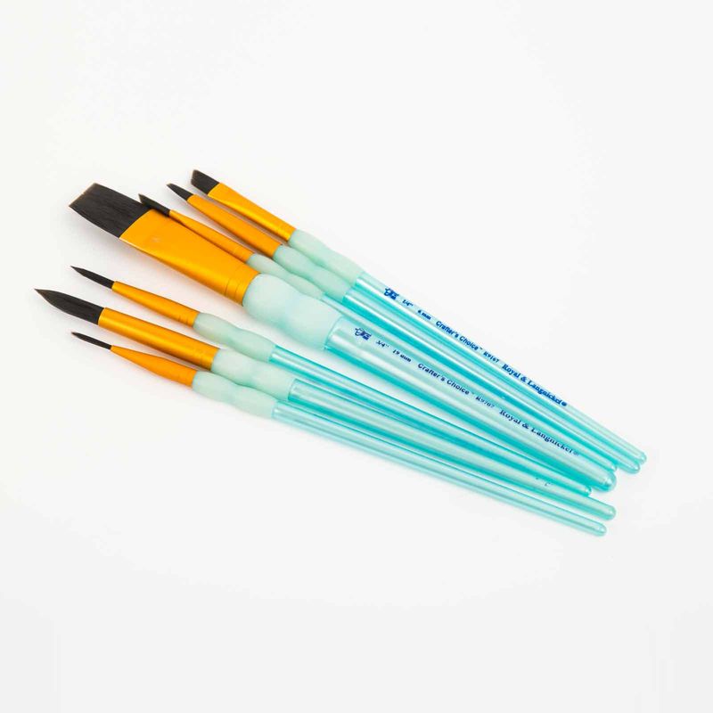 set-de-pinceles-7-unidades-taklon-negro-varios-tamanos-1-90672364685