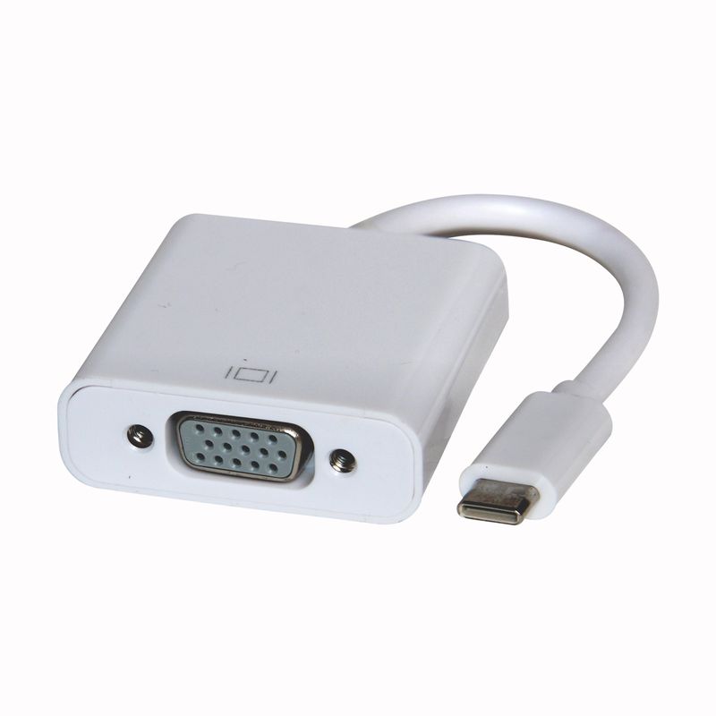 Adaptador infinito USB C a HDMI blanco