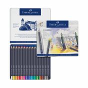 Set de lápices de colores Faber Castell Gold x 24 unidades