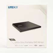 Unidad externa DVD/CD grabable, negra