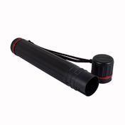 Portaplanos color negro, ajustable de 64.5 cm a 107 cm