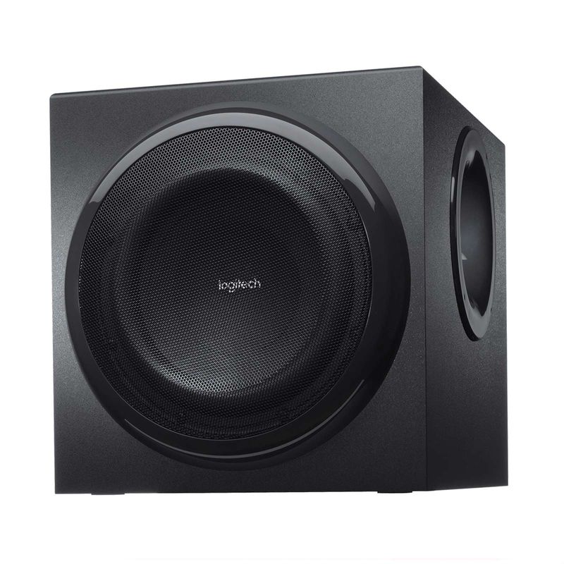 Sistema de sonido parlantes Logitech Z906 de 500 W RMS, negro