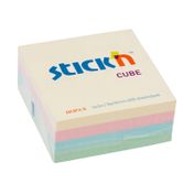 Notas adhesivas Stick'n x 400 hojas, 76 mm, pastel