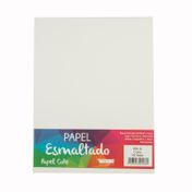 Cartulina esmaltada x 50 hojas carta, 200g