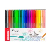 Plumígrafo Kores K-Liner x 24 unidades