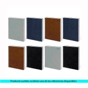 Cuaderno cuadriculado, 160 hojas, 5 materias, 105 cuero (surtido, precio por unidad)