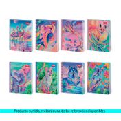 Cuaderno cuadriculado, tapa dura, 100 hojas, natural zoo (surtido)