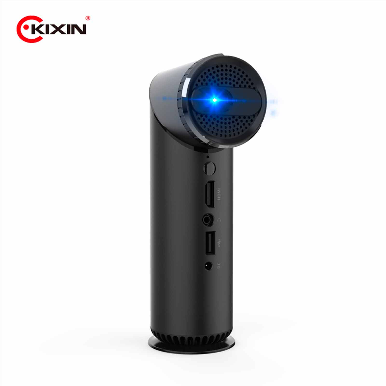 Videoproyector mini portátil Kixin K5H, negro