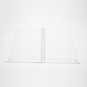 Cuaderno pentagramado de 80 hojas, vertical