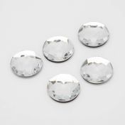 Set de 5 imanes circulares, diseño piedra