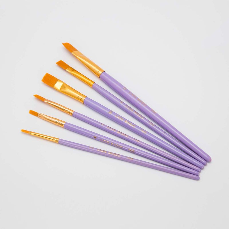 set-pincel-plano-x-6-unidades-basic-106-7707005803287