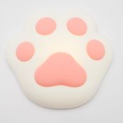 Lámpara de pared USB con luz led, diseño huella animal rosada