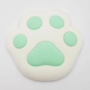 Lámpara de pared USB con luz led, diseño huella animal verde
