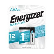 Pila alcalina AAA x 4 unidades Energizer Max Plus