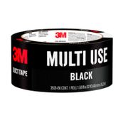 Cinta multiusos, color negro, 48 mm x 18.2 mt