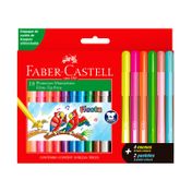 Plumones Faber-Castell x 18 unidades