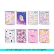 Cuaderno rayado, cosido, 100 hojas, Incolors (surtido)