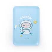 Batería portátil 10000 mAh, docked, azul
