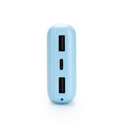 Batería portátil 10000 mAh, docked, azul