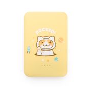 Batería portátil 10000 mAh, Docked, amarillo
