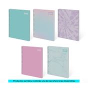 Cuaderno cuadriculado, 7 materias, Scribe, mediano (surtido, precio por unidad)