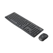 Combo teclado + mouse inalámbrico MK295, negro