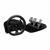 Timón gaming Logitech G923 para PS4, PS5 o PC, negro