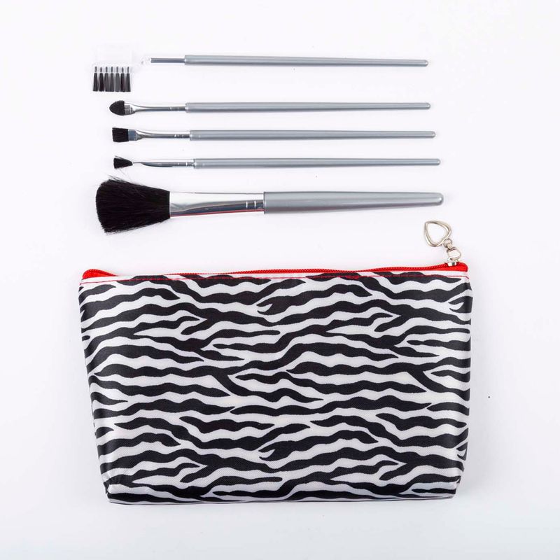 set-cosmetiquera-con-5-brochas-de-maquillaje-rayas-blanco-negro-615274