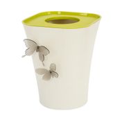 Caneca de piso, 30 cm, diseño mariposas (surtida, precio por unidad)