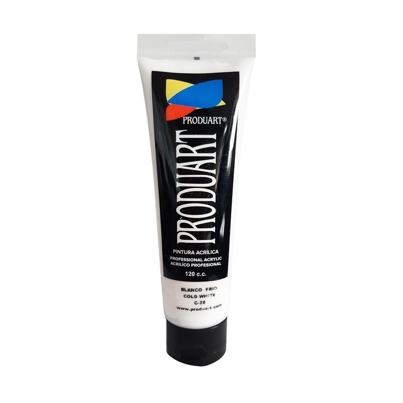 pintura-acrilica-blanco-frio-120-cm3-produart-profesional-7707265298281