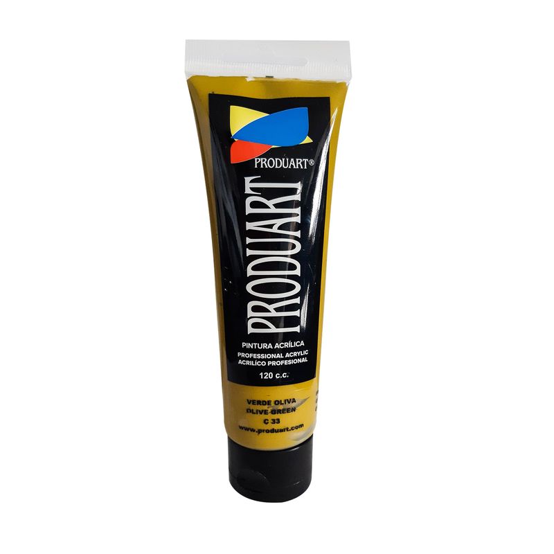 pintura-acrilica-verde-oliva-120-cm3-produart-profesional-7707265298335