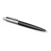 Bolígrafo Parker Jotter, acero inoxidable negro, acabado cromo
