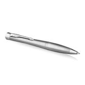 Bolígrafo giratorio Parker Urban, acero inoxidable, acabado cromo