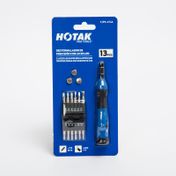 Destornillador de precisión con puntas y luz led x 13 piezas