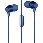 Audífonos in ear alámbricos JBL C50, azul oscuro