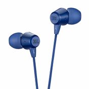 Audífonos con micrófono JBL C50Hl, azul oscuro
