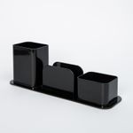 organizador-para-escritorio-plastico-negro-3-compartimientos-2-7897832851480