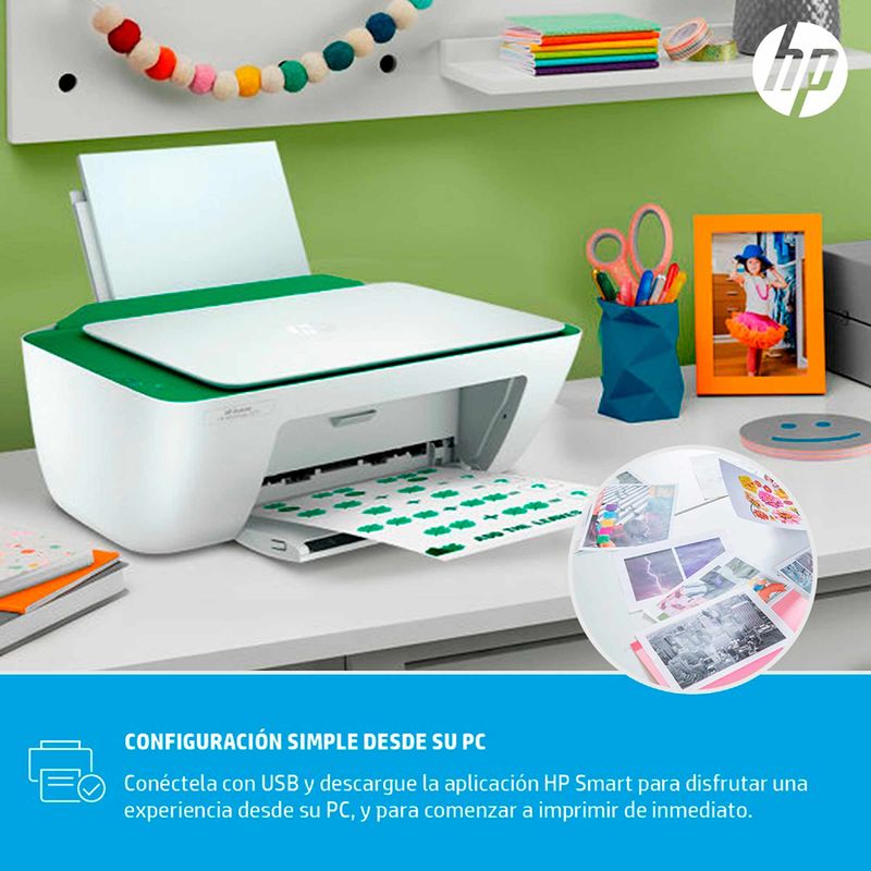 Impresora Multifuncional HP Deskjet Ink Advantage 2375 - (7WQ01A