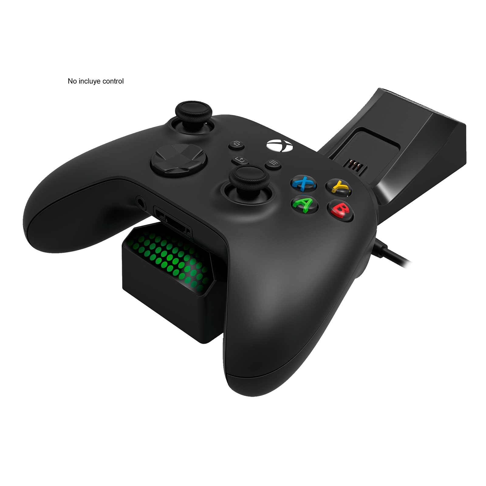 Cargador de control para Xbox Series X/Xbox One, estación de carga con  batería de doble controlador, 4 cubiertas de batería, 1 cable de carga